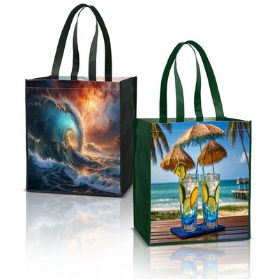 Non Woven Laminated Tote Bag 13" X 15" X 10"