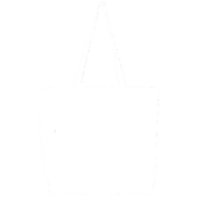 Blank 10 oz Canvas Book Tote Bag | Reusable Gusseted Everyday Grocery Natural (14x15x5)