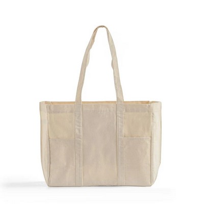 Organic Utility Canvas Tote Bag